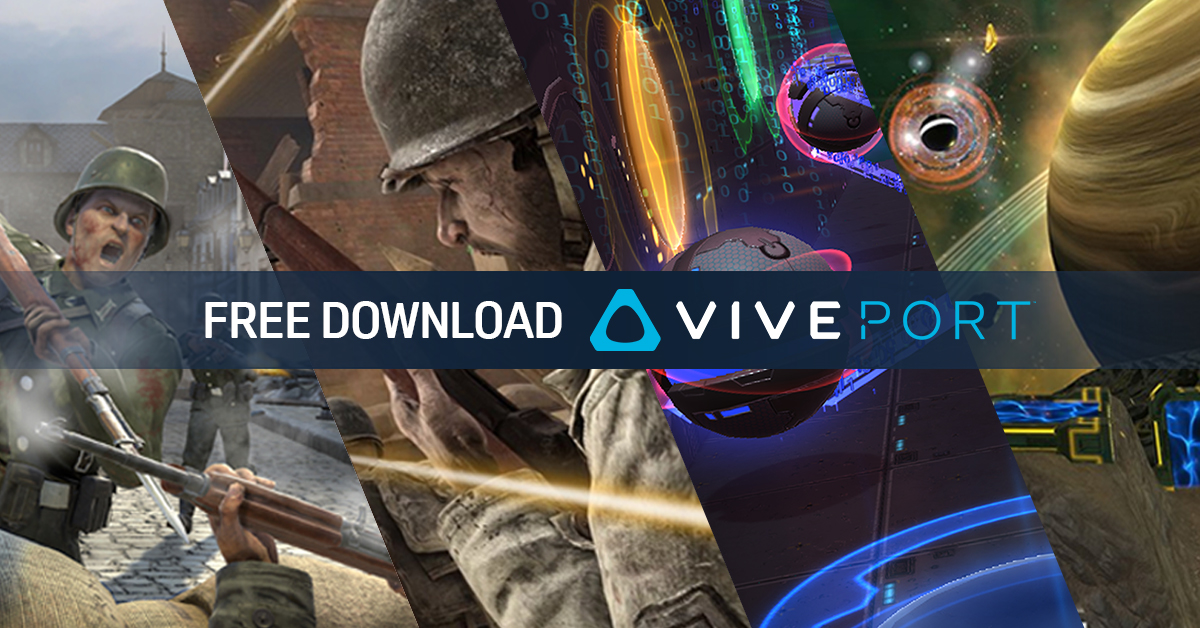 Download your free games today from Viveport