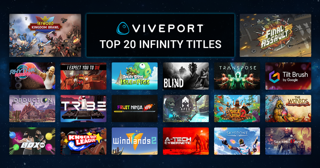 viveport infinity games