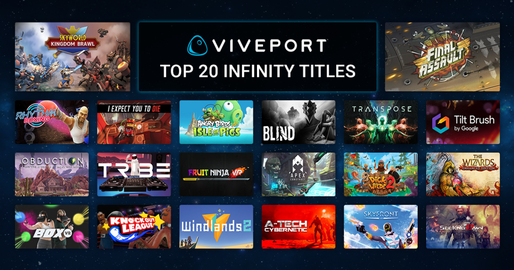 best games on viveport