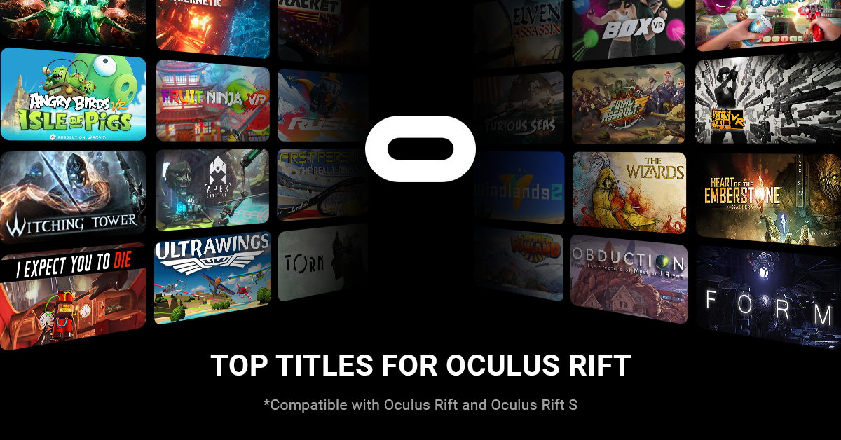 oculus rift games 2019