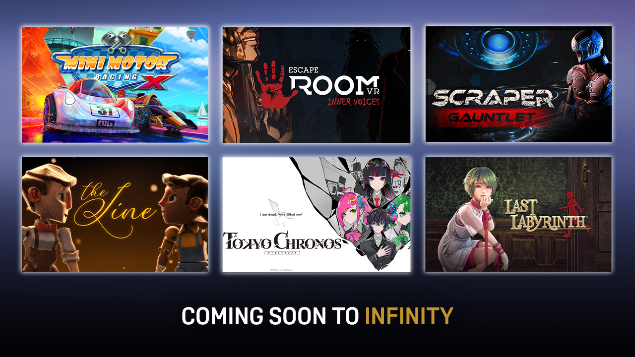 Coming soon to Viveport Infinity in 