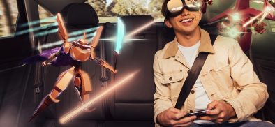HTC VIVE and holoride unveil VR in-car entertainment for passengers