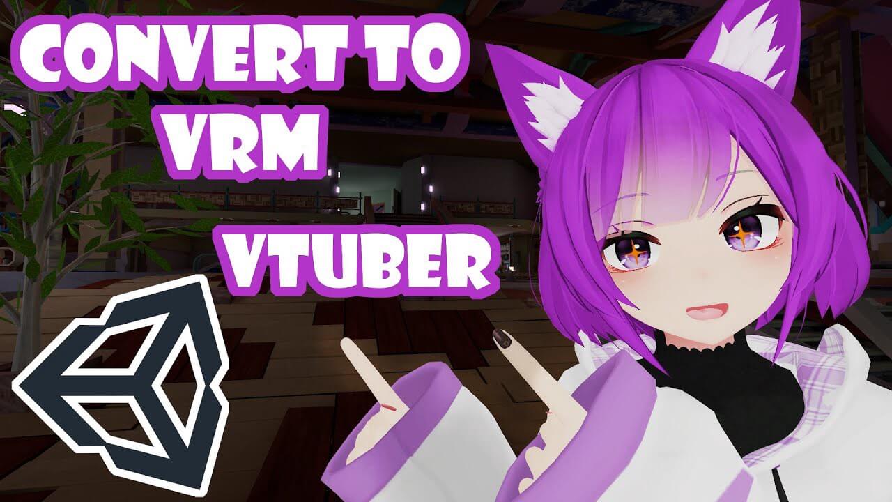 convert to VRM VTUBER