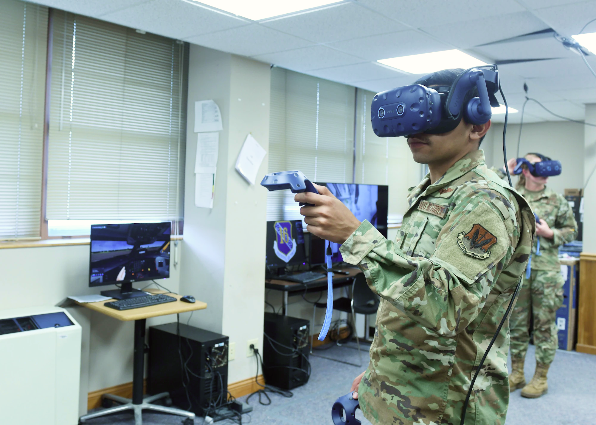 VR training: USAF