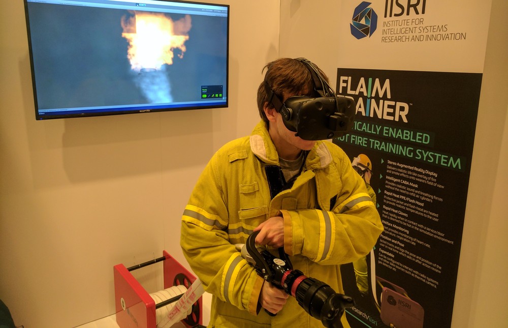 VR training: FLAIM Firefighting