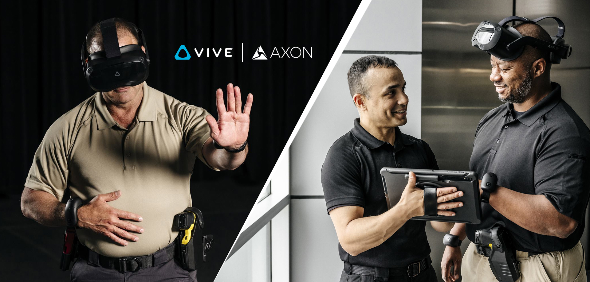 Ulejlighed Formuler Forfatter Axon's new VR Simulator Training uses VIVE Wrist Tracker for realistic  de-escalation training | VIVE Blog