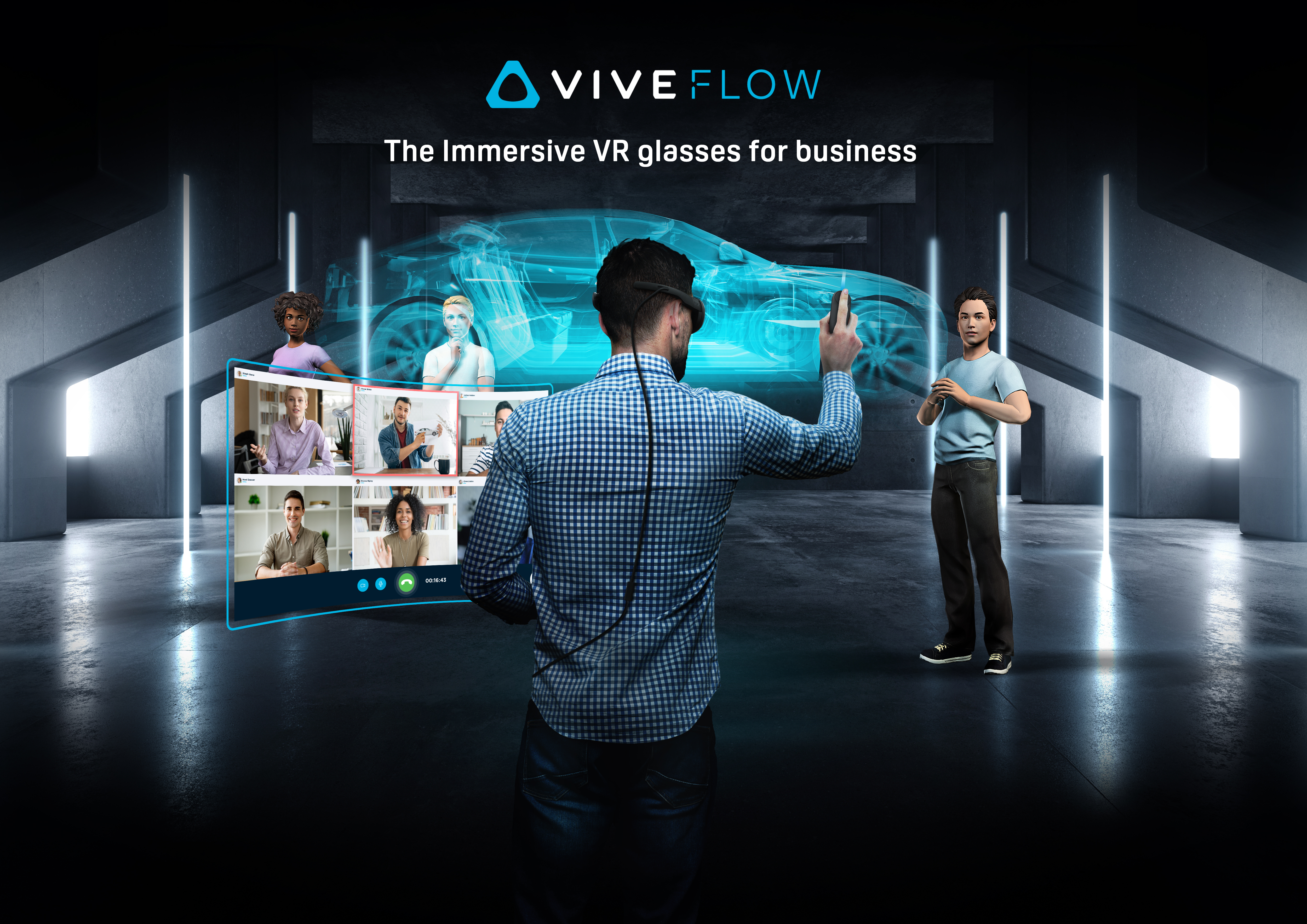 HTC VIVE Flow Business Edition Controller 99H12291-00